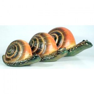 PJX-003 JPX-004 Large Snails 16″ x 8 1-2″ x 6″ PJX-004 Medium 13 3-4″ x 6 3-4″ x 5″ ,Small Snails 10 1-2″ x 5 1-2″ x 4″7
